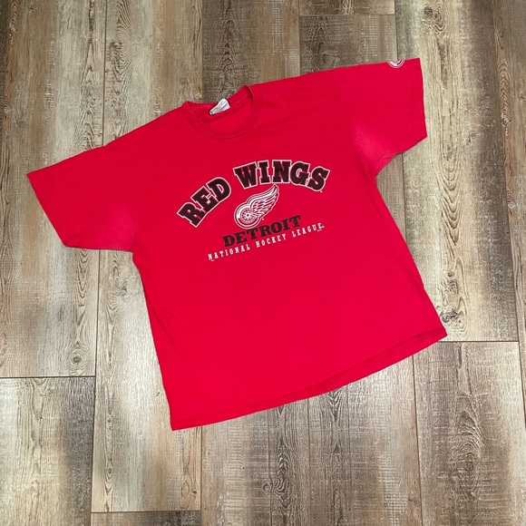 Vintage Other - Vintage 90s Detroit Red Wings Lee Total Cotton T-shirt